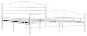 Giroletto bianco in metallo 180x200 cm