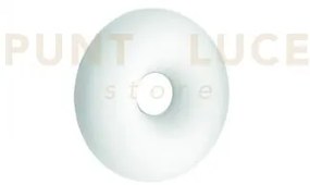 Plafoniera dodi d.33cm 2 luci attacco e27 colore bianco con decoraz...