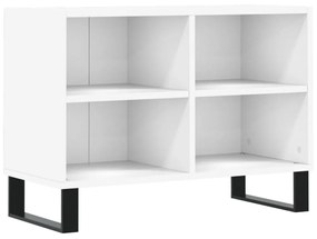 Mobile Porta TV Bianco 69,5x30x50 cm in Legno Multistrato