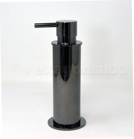 Dispenser sapone liquido da appoggio grafite lucido Plus W4980 Colombo Design