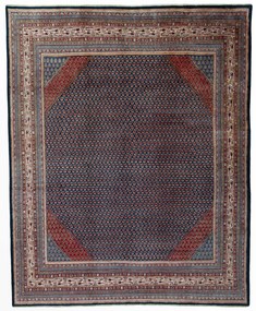 Sarouk Tappeto persiano 310x250 Blu (Iran) Annodato A Mano