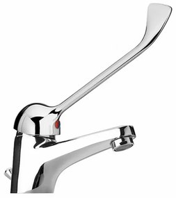 Miscelatore Lavabo con Leva Clinica Cromato Piralla Ariel