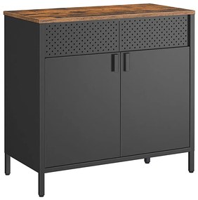 Armadietto FIRA nero/marrone