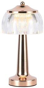 Lampada da tavolo LED dimmerabile LED/1W/5V 3000-6000K 1800 mAh Oro rosa