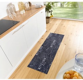 Tappeto nero 50x150 cm Wild Kitchen Board - Hanse Home