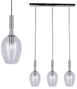Lampadario su filo TANGO 3xE14/40W/230V chiaro
