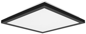 Top Light -Plafoniera LED da bagno ONYX LED/10W/230V IP44 28x28 cm nero