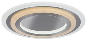 Rabalux 71315 - Plafoniera LED dimmerabile da soffitto TANELI 56W/230V 3000/4000/6000K finitura cromata + telecomando