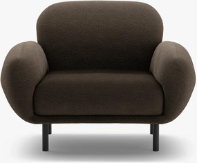 Poltrona Poppy in Bouclé Baloo – 72x90x82 cm