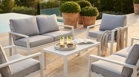 CORONA - salotto da giardino 4 posti