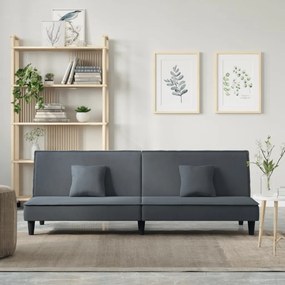 Divano Letto Grigio Scuro İn Velluto /