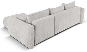 Divano angolare grigio chiaro (angolo destro) Matera - Cosmopolitan Design