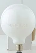Lampadina led filamento globo bianco e27 8w 950lm 6500k 300° 125x17...