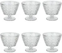 Set 6 coppette gelato in vetro 355 ml Tahiti