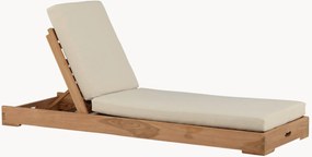 Lettino prendisole in legno di teak Venezia