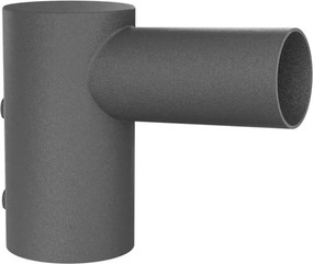 Adattatore Angolare per Lampade Stradali e Pali da Ø80 mm in Acciaio