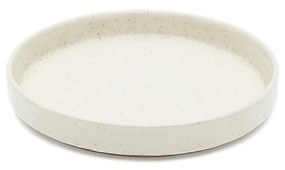 Kave Home - Piatto da dessert Setisa in ceramica bianco
