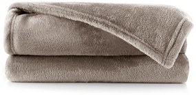 Plaid marrone , 150 x 200 cm Mic - DecoKing