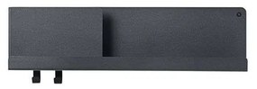 Muuto - Folded Shelves 63x16,5 Black Muuto