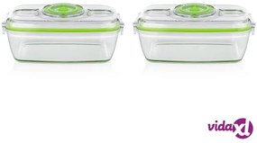 Princess Set Contenitori per Alimenti 2 pz L Trasparenti