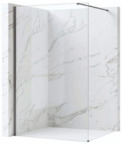 Parete doccia Rea Flexi Transparent / Titan 70