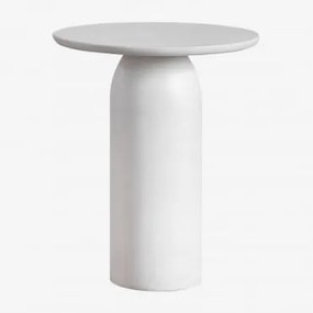 Tavolino Ausiliario Rotondo in Cemento (Ø45 cm) Layana - Sklum