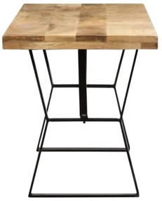 Panca 110 cm in Legno Massello di Mango