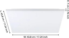 Eglo 900704 - Plafoniera LED TURCONA LED/21W/230V