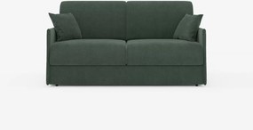 Evans divano letto matrimoniale sfoderabile - design compatto e vano porta guanciali in tessuto smacchiabile T23