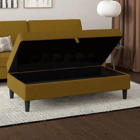 Poggiapiedi giallo Presley - Støraa