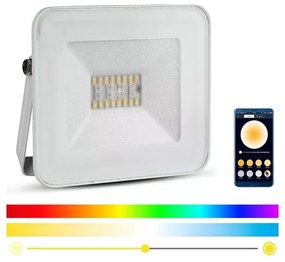 Proiettore LED Smart dimmerabile RGB LED/20W/230V IP65 bianco