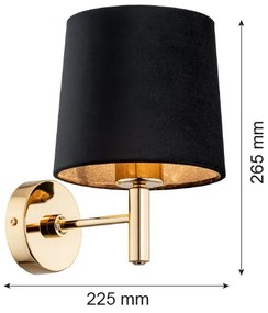 Argon 4729 - Applique PONTE 1xE27/15W/230V