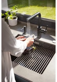 KFA Armatura 990-100-81 - Distributore di sapone da incasso DUERO opaco nero