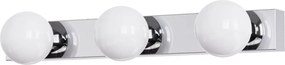 Brilagi - Illuminazione LED per specchio da bagno HOLLYWOOD 3xLED/3W/230V IP44 cromato