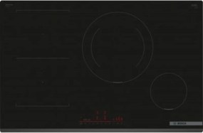 Bosch - Serie 6 PVS831HB1E piani di cottura Black Integrated 80 cm Conpiano cottura a induzione di 4 zona/e