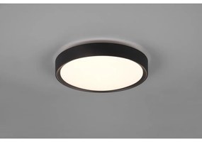 Nero opaco Apparecchio da soffitto a LED ø 33 cm Clarimo - Trio