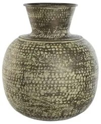 Vaso Home ESPRIT Verde Alluminio 42 x 42 x 45 cm