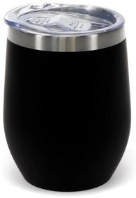Tazza da viaggio nera da 350 ml - Rex London