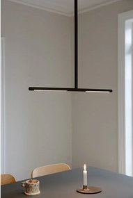 Lampadario LED nero in metallo con paralume in metallo Omni Ceiling – UMAGE