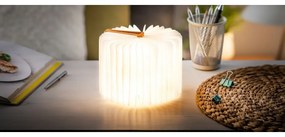 Decorazione luminosa arancione con ricarica USB Booklight – Gingko