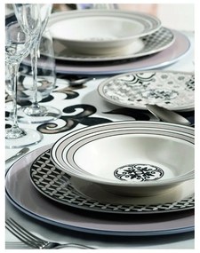 Set di piatti in porcellana da 18 pezzi Alhambra - Brandani