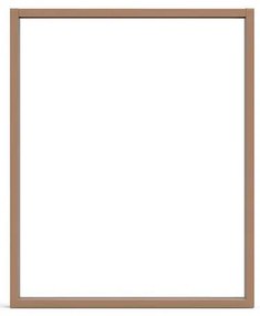 Gamba per mobili rettangolare STEELMI RETTANGOLO TUBE in acciaio rame opaco L 58 x P 8 x H 71 cm