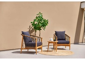 Sedia da giardino in legno di colore naturale Bora Bora - Hartman