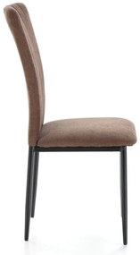 Set di sedie da pranzo marroni 4 pz Holly - Marckeric