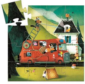 Puzzle - pompieri - 16 pezzi