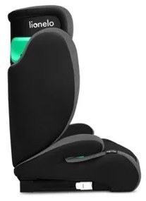 Lionelo - Seggiolino auto HUGO i-Dimensioni 100-150 cm nero/grigio