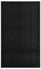 Zerbino Lavabile Nero 90x150 Cm /