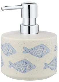 WENKO 24311100 - Dispenser per sapone AQUAMARIN 475 ml beige