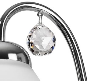 Lampada da parete MIRANDA 1xE27/60W/230V cromo lucido