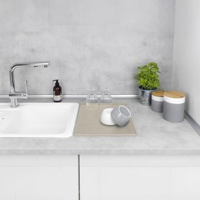 Tappetino scolapiatti beige in gomma 40x30 cm Maxi – Wenko